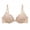 Light Pink, variant on Women Front Closure Lace Push Up Bra, Leaf Pattern Scalloped Lace Underwire Bra, Adjustable Shoulder Straps, Supportive Daily Navy 85C