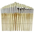 thumbnail image 1 of Beginner Paint Brushes, Preschool Brush Set, 6" To 8" Long, 24 Per Pack, 2 Packs, 1 of 1