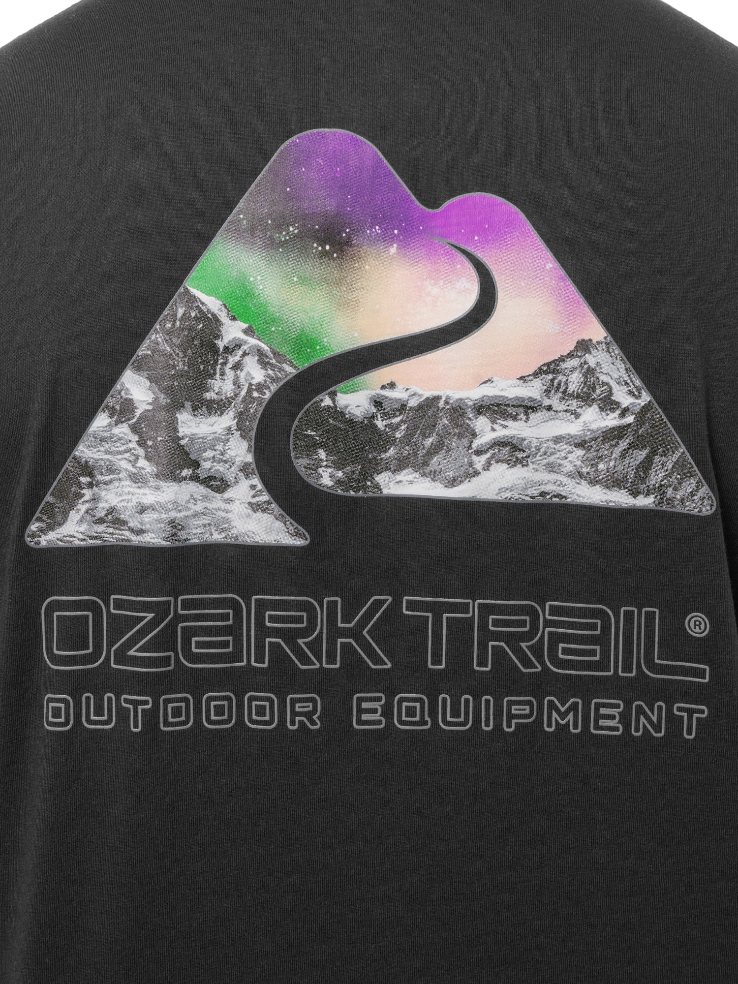 Ozark Trail Men's Active Graphic Tee with Short Sleeves, Sizes S-3XL
