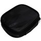 thumbnail image 1 of Clear Travel Makeup Bag Portable Toiletry Organizer Black 11x9x3cm Storage Dustproof Moisture-Proof 1Set, 1 of 4
