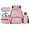 Pink Axolotl Cherry Blossom, variant on Yspwyqan Kids Backpack Set 4Pcs, Cute Penguin Star Backpack And Lunch Box Set Girls 17 Inch 600D Polyester Lightweight Large Capacity Bags for School Elementary