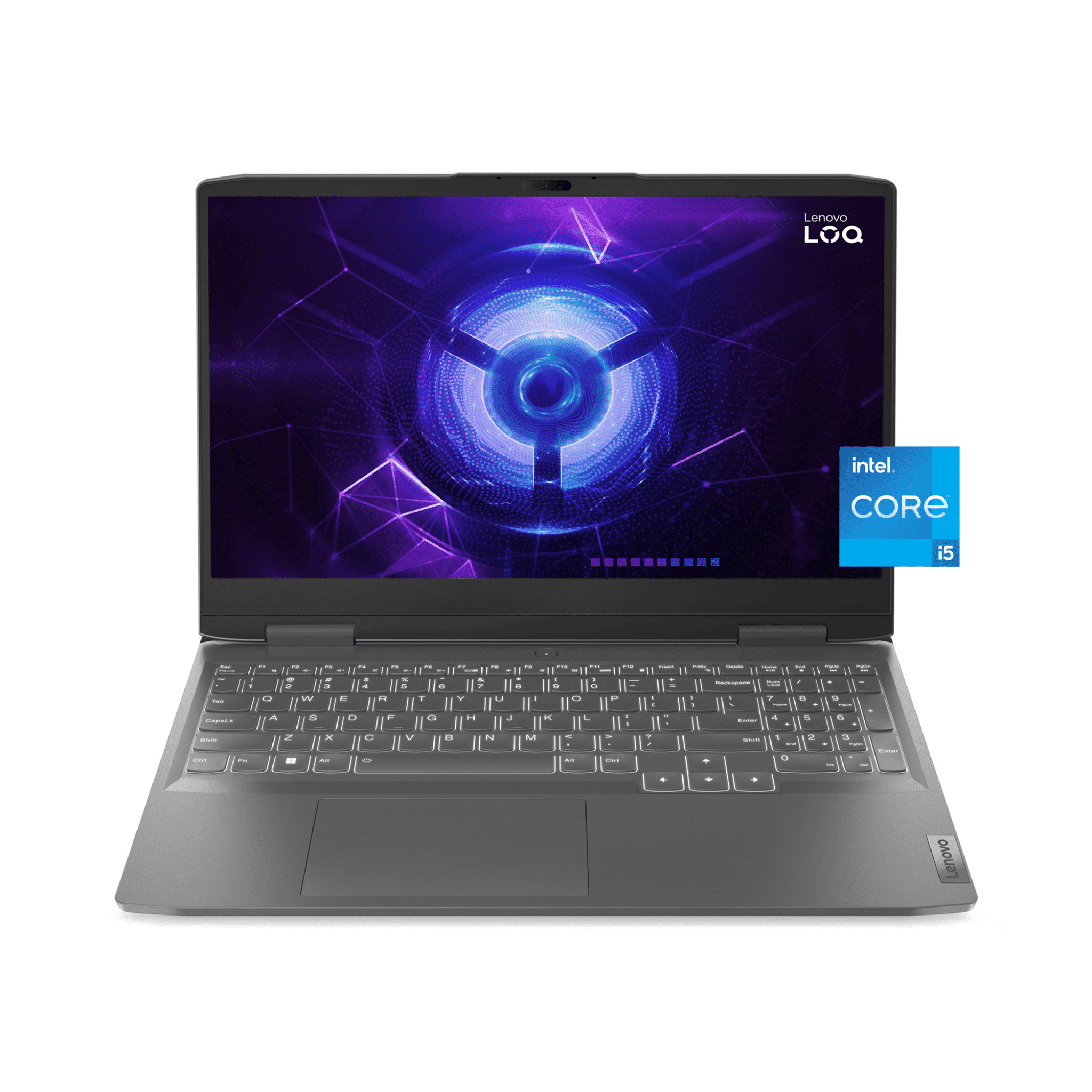 Lenovo LOQ 15.6 FHD 144Hz Gaming Laptop, Intel Core i5-13420H, NVIDIA GeForce GTX 3050 6GB, 16GB RAM, 512GB SSD, Storm Grey, Windows 11, 82XV0094US