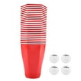 thumbnail image 4 of Tasse Rouge, Hexcup Beer Pong Rouge Beer Pong Fête Tasse Rouge Finition de Luxe, 4 of 6