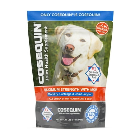 UPC: 0755970420029 | Nutramax Laboratories Cosequin Soft Chews with MSM and Omega-3s  120 Ct