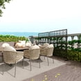 thumbnail image 1 of Metal Privacy Screen – 71"x46" Outdoor Freestanding – Decorative Fence Panel – Rustproof & Weather Resistant – Breathable Room Divider with Stand – Patio, Deck, Balcony, Lawn & Garden, 1 of 9