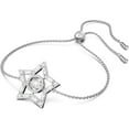 thumbnail image 2 of Swarovski 5617881 Women's Stella Rhodium Plated Star Bracelet, 2 of 6