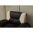 thumbnail image 3 of Kingway Furniture Lilian Faux Leather Livingroom Chair in BlackBeige, 3 of 6