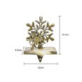 thumbnail image 2 of TheFound Christmas Stockings Metal Hanger Creative Stocking Holder Hook, 2 of 7