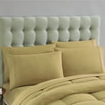 thumbnail image 2 of Luxury 7 Piece Bed-in-a-Bag Down Alternative Comforter and Sheet Set - Camel - King, 2 of 5