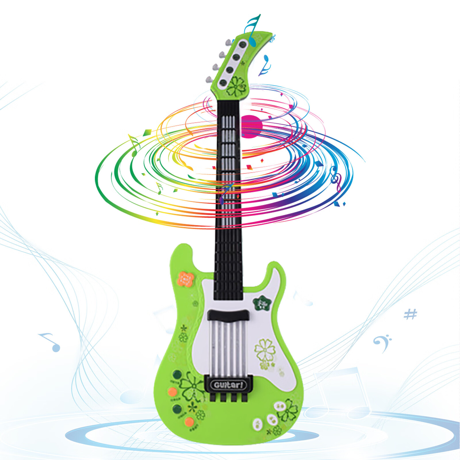 Sehao Children's Guitar, Electric Toy Guitar for Beginners, Children's