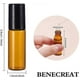 thumbnail image 2 of 30 Pack 5ml Amber Glass Essential Oils Roller Bottles with Stainless Steel Roller Balls 10Pcs 3ml Droppers 4Pcs Funnels 1Pc Openers for Essential Oils, 2 of 5