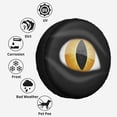 thumbnail image 2 of KAKALAD Eye skull Spare Tire Cover Universal Vehicle Accessories Buckle Car Tools 14”in, 2 of 6