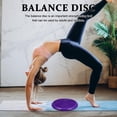 thumbnail image 1 of OULII Purple Wobble Cushion Inflatable Balance Disc Seat for Core Stability Extra Thick Ergonomic Design for Adults, 1 of 8