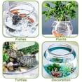 thumbnail image 2 of Fishbowl. Round Aquarium Plastic. 20 Cm, 2 of 5