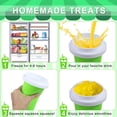 thumbnail image 3 of Slushy Maker Cup, Slushy Maker Ice Cup Frozen Magic Squeeze Cup Cooling Maker Cup Freeze Mug Milkshake Smoothie Mug (Green), 3 of 6