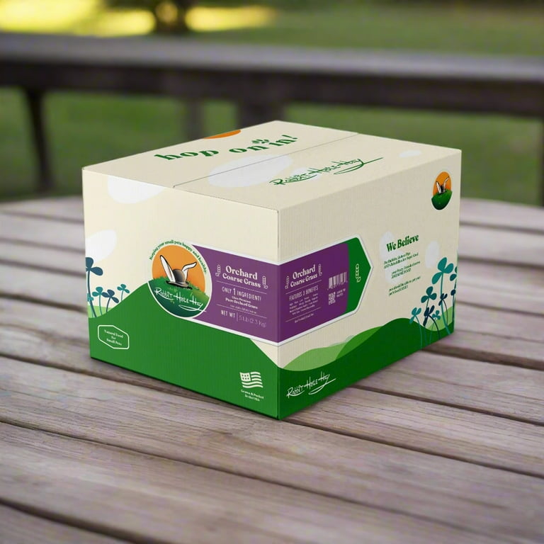 Rabbit Hole Hay Ultra Premium Coarse Orchard Grass - Walmart.com
