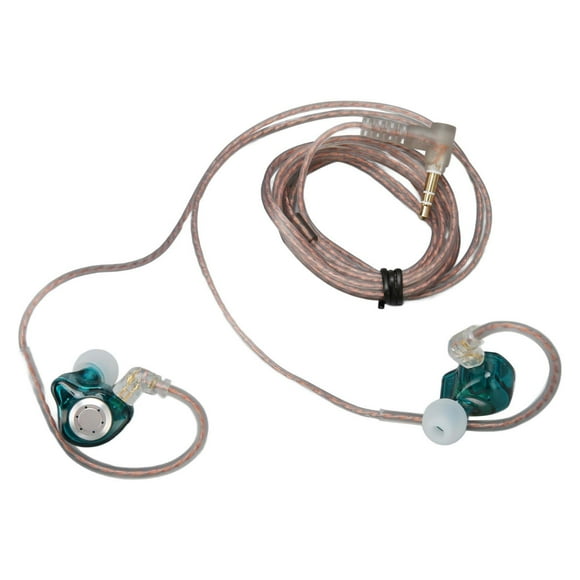 EDX Pro in Ear Headphones, IEM Earphones with 1DD, Wired Gaming Earbuds, with New 10mm Dynamic Driver and Detachable 2 Pin 0.75mm Cable
