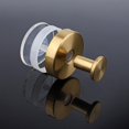 thumbnail image 3 of Suction Cup Hooks, Stainless Steel Waterproof Design, No-Drill Installation for Bathroom, Kitchen, Shower (Gold, 4 Pack), 3 of 7