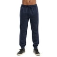 thumbnail image 2 of Men's Lightweight Fleece Joggers (3XL, Navy), 2 of 4