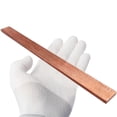thumbnail image 1 of Barra plana de cobre C110 de 6 mm x 25 mm x 30,5 cm para entusiastas del bricolaje, 1 of 8