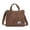 czb# Brown163, variant on CUZIBR Corduroy Tote Bag Handles Adjustable Detachable Strap Front Pocket Soft Casual Handbag For Students Girls School Daily Shopping Travel Outdoor Carry Bag