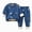 H234-G, variant on TOWED22 Toddler Baby Girl Boy Fall Winter Outfits Clothing Set 2pcs Colorful Print Long Sleeve Sweatshirt Tops Elastic Joggers Pants Clothes(G,9-10 Y)