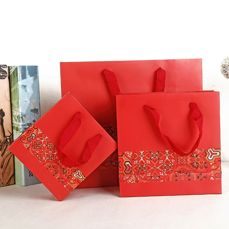 Custom Valentines Day Luxurious Small Shopping Tote Art Gift Jewelry Wine  Bag Yellow Paper Bags for Small Business - China Paper Bag and Packaging Bag  price