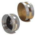 thumbnail image 4 of 4pcs Garden Hose 3/4" Female End Brass Cap With Washer Water Faucet Connector, 4 of 5
