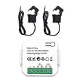 thumbnail image 1 of Medidor de energía ZigBee de 2 canales bidireccional con sensor de corriente Tuya Smart Monitor Power 80A 110V/240V Se requiere puerta de enlace, 1 of 6