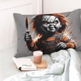 thumbnail image 4 of Lsque Chucky Pattern Bedding Waterproof Pillow Protector Zippered Queen – Bed Bug Proof Pillow Encasement-16"x24", 4 of 6