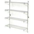 thumbnail image 3 of Nexel Wall Mount Wire 4-Shelf Starter Unit, 54"W x 14"D x 63"H, 3 of 3