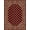 Brown, Pattern 4, variant on ODIKA 2x3 Machine Washable Non-Slip Area Rug, Grand Aisle Spectacular Hallway Decorative Roll High Traffic Rug with Pad, Red, 730079