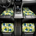 thumbnail image 7 of Fuzoiu Lilies Flowers Print Carpet Floor Mats for Car,Car Foot Mat Set,Universal Fit 4 Piece Mat Pad Set,Fits Most Cars Trucks Vans Sedans SUV Auto Carpet Mat Se, 7 of 7