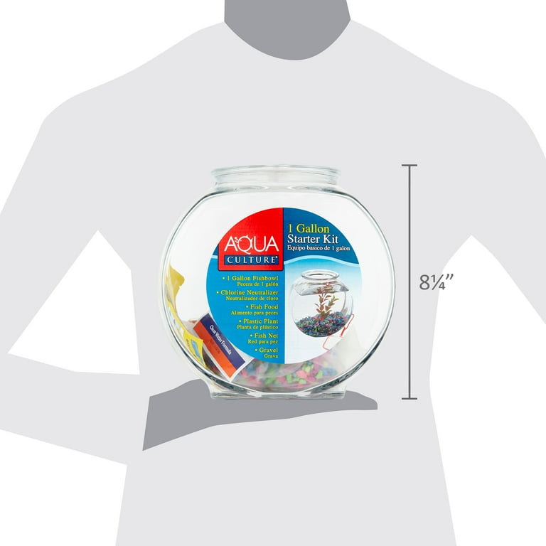 One gallon fish bowl hotsell