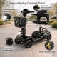 thumbnail image 5 of Silla Ruedas Scooter Eléctrica Recargable 8Km Asiento Respaldo Ajustable Plegable Estructura Acero Soporta 150Kg, 5 of 7