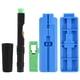 thumbnail image 5 of 100 piezas SC/APC adaptador de conexión rápida de conector de fibra óptica integrado (enchufe recto), 5 of 12