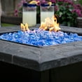 thumbnail image 3 of Endless Summer 30,000 BTU Outdoor Propane Gas Patio Fire Table with Blue Glass, 3 of 8