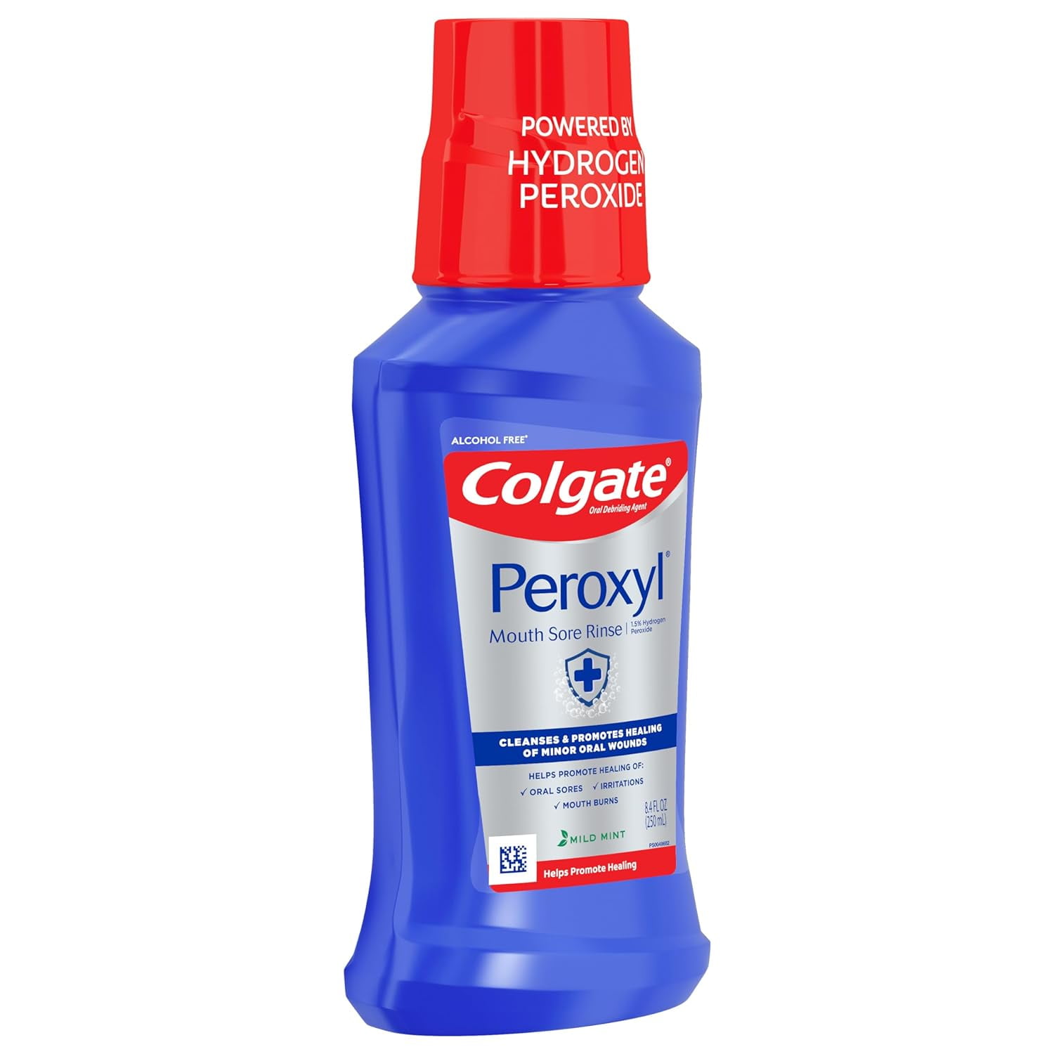 Colgate Peroxyl Antiseptic Oral Cleanser Mild Mint 8.4 oz (Pack of 3)