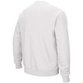 thumbnail image 3 of Men's Colosseum White Pitt Panthers Arch & Logo Sweatshirt, 3 of 4