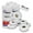 "Sell By" - 3 Sleeve, variant on White & Red Pricing Labels for Monarch 1131 Price Gun - One White and One Red Sleeve - 2 Sleeves, 16 Rolls Combo Pack - 40,000 Pricemarking Labels - with Label Scraper & Ink Rolls Included