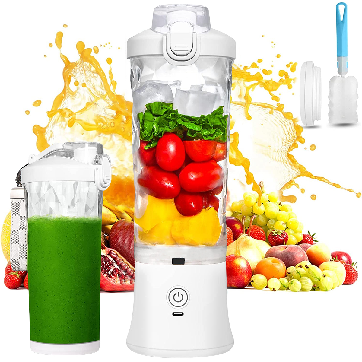 Portable Blender Mini Personal Blender, Godmorn Juicer Smoothie