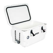 Lifetime 65 qt Bear-Resistant Camping Cooler, Premium High Performance, Ice Retention, Hard Cooler, 75 Can Capacity, Arctic White (90997)