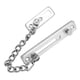 thumbnail image 4 of Cerradura de cadena antirrobo duradera de acero inoxidable, protección de seguridad para puertas interiores de casas y hoteles (n.° 3), 4 of 11