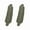 Army Green Tie Rope, variant on 2Pcs Front Door Limiting Strap Kit