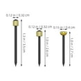 thumbnail image 2 of Toyvian High Load Nails Black Copper Iron Easy Install for Tools 90Pcs, 2 of 8