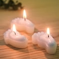 thumbnail image 5 of Baby Shower Party Favors for Guests for Boys Blue Footprint Candle Pack of 10, 5 of 7