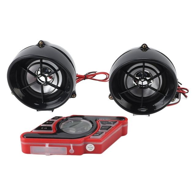 Motorcycle Bt Mp3 Player, Sistema de Altavoces Estéreo Clear de de Voz de Sonido para bicicleta de Tierra
