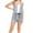 Silver, variant on Tank Top for Women Fashion Solid Casual Vest Sequin Vest Denim Style Cardigan Vest Going Out Tops for Women,Silver,L