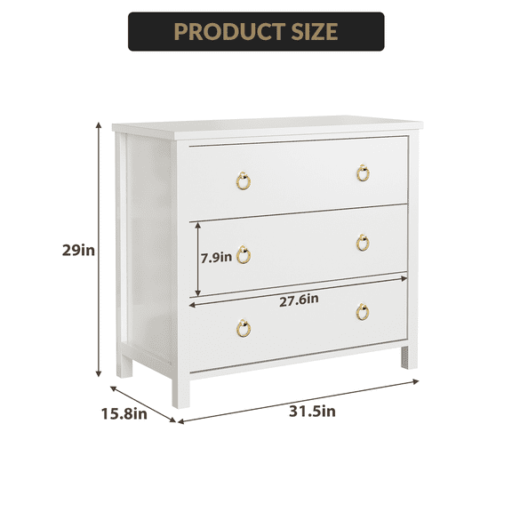 3/4/5/6/7-Drawers Bedroom Dresser - Vertical Closet Organizer, Modern Storage Cabinet for Hallway & Nursery