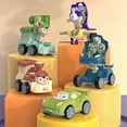 thumbnail image 4 of PENGXIANG Popular Inertial Collision H-it Deformation Rotating Toy Car Four-wheel Drive Off-road Vehicle Airplane Car Train plastic, 4 of 6